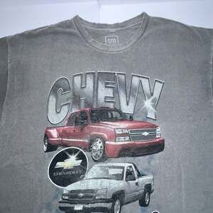 GM Chevy Silverado Men's Graphic T-Shirt -